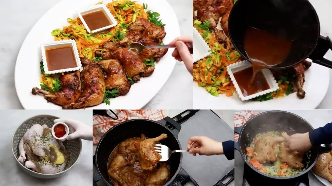 الدجاج على طريقة كتف الغنمي ،ألذ دجاج ستجربونه سواء لكم او للضيافة ،بنة خيالية