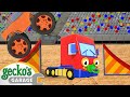 Big Truck Jumping | Baby Truck | Gecko&#39;s Garage | Kids Songs