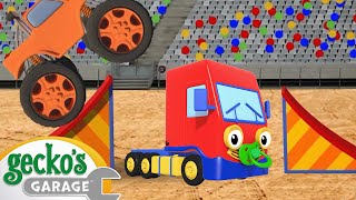 Big Truck Jumping | Baby Truck | Gecko's Garage | Kids Songs by Baby Truck Cartoons 11,882 views 1 month ago 3 minutes, 52 seconds