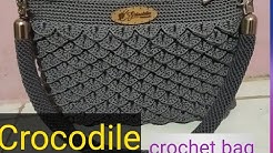 Tas Rajut motif crocodile - Durasi: 23.18. 