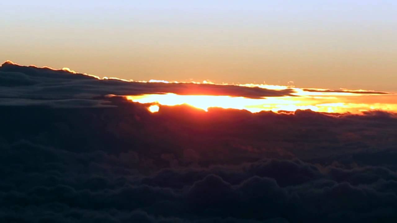 La Salida Del Sol Desde El Avión Youtube