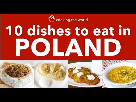 Wideo: Popularne Dania Polskiej Kuchni Narodowej