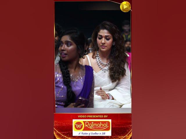 "Nayan Mam ஒரு Selfie Please"😍 Fan Girl-க்கு அழகா Pose குடுத்த Nayanthara💖 #BehindwoodsGoldIcons