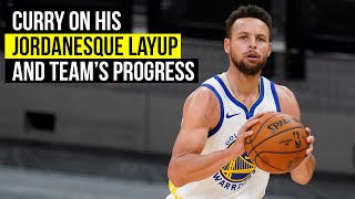 Curry on Jordanesque shot and Warriors' progress