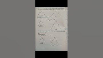 Class 7th Sub - Maths 1. Geometrical Constructions Practice set 2