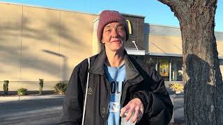 Street interview, "I told Robbie Rob I wasn't clean down there and he still wanted to taste it"
