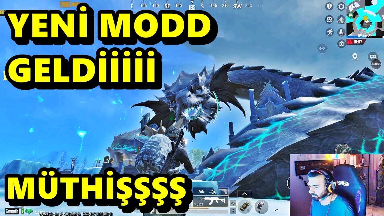 YENİ MÜTHİİŞŞ MOD GELDİİ  ! BATUR GAME SOLO SQUAD PUBG MOBİLE