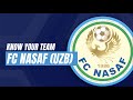 #AFCWomensClub Team Info | FC Nasaf (UZB)