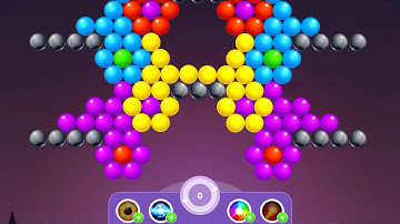 Bubble Shooter || Bubble Shooter Rainbow Fun Games! || Level 161-170 || Android Gameplay