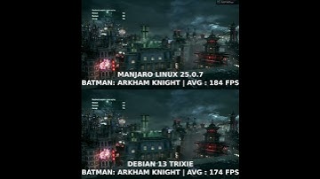 Debian VS Manjaro | Linux Gaming FPS Benchmark Test