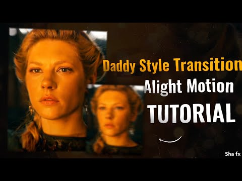 Smooth Daddy Style Transition | Alight Motion | Tutorial & Preset | Sha Presets