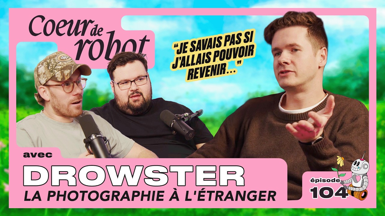 CDR Ep.104 - La photographie à l'étranger avec l'artiste multidisciplinaire Drowster