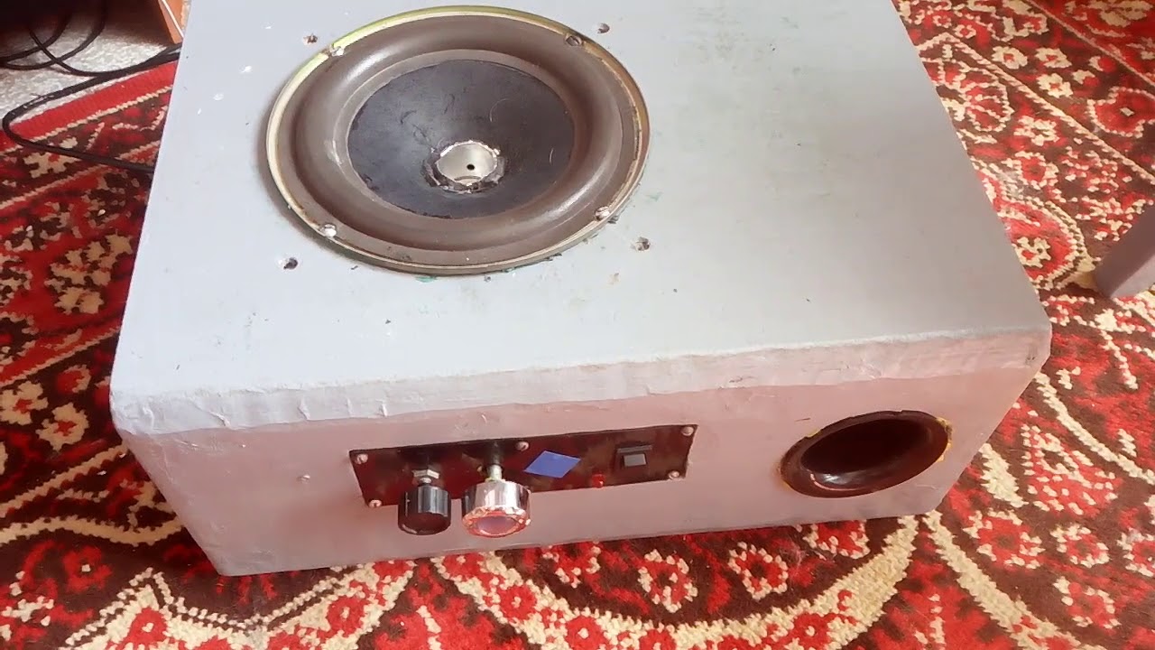 Самодельная 2.1 аудиосистема - YouTube