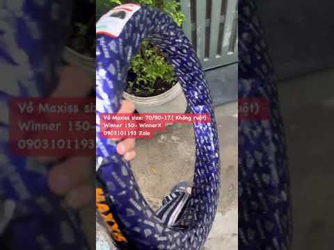 Video Vỏ/ Lốp xe Maxxis 70/90-17 xe Winner 150 và Winner X. - youtube