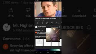 3 internet ads with sinister backstorys mr nightmare reaction