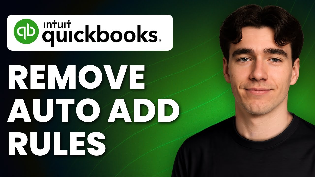 Как удалить правила автоматического добавления в QuickBooks Online (Учебник 2025)