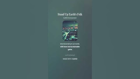 Stand Up Earth