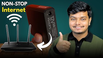 Non-Stop Internet During Power Cuts? | Best Router UPS For Home | Cuzor Mini UPS For Wifi Router