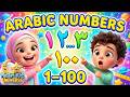 Learn Arabic Numbers 1 100 Arabic Numbers Song For Kids