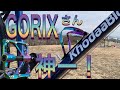 GORIXさん神―！オイルスリックカラーのフラットペダルとボトルケージ