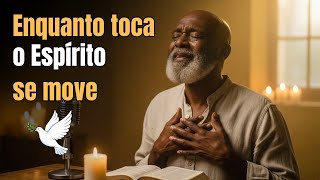 🔥 Enquanto toca, o Espírito se move.| Blues Cristão | Adoração Profunda | Música para Orar Meditar