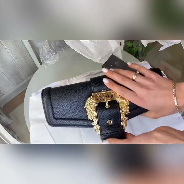 Versace Jeans Couture Brown Bag Unboxing Part 1 🎀 