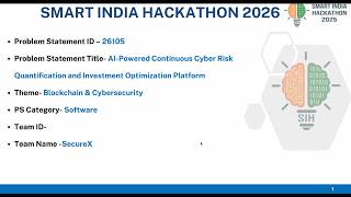 SIH presentation SECUREX PS:26105 screenshot 5