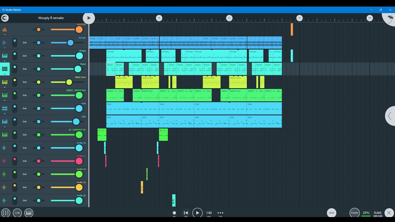 how-to-make-whoopty-on-fl-studio-mobile-for-beginners-youtube