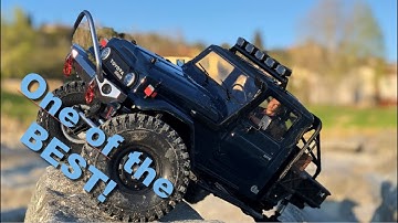 One of the BEST rock crawlers: MST J45C, upgraded by heavier wheels & broader wheelbase!