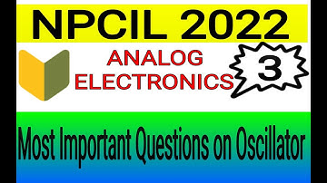 PART 3 TOP 25 MCQ OF OSCILLATOR RELATED QUESTIONS #MCQ#DFFCIL#ISRO#ELECTROEASY