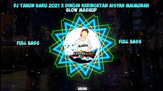 DJ Tahun Baru 2021 X Dingin Keringetan Aisyah Maimunah Slow Mashup