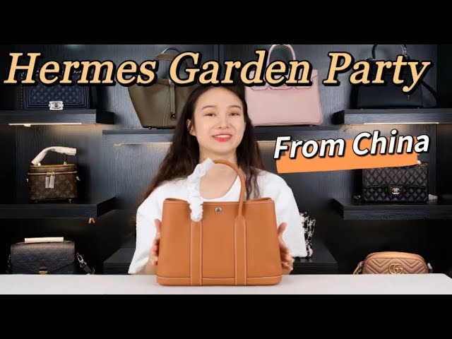 Hermes Garden Party 30 (first bag in line)