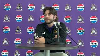 ECU LHP Ethan Norby at 2026 Media Day