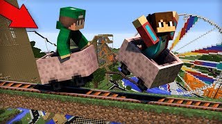 ЭТО САМЫЙ ЛУЧШИЙ ПАРК АТТРАКЦИОНОВ В МАЙНКРАФТ 100% ТРОЛЛИНГ ЛОВУШКА MINECRAFT АМЕРИКАНСКИЕ ГОРКИ