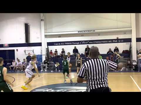 Final Game Middle School Basketball Season - Skycrest Christian School