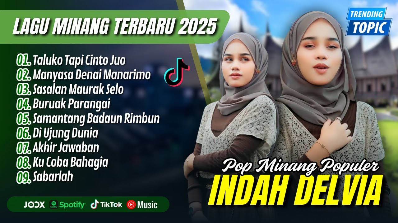 Indah Delvia - TALUKO TAPI CINTO JUO - MANYASA DENAI MANARIMO || LAGU POP MINANG TERPOPULER 2025