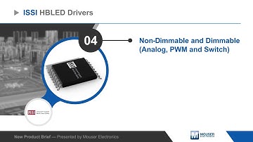ISSI HBLED Drivers — New Product Brief | Mouser Electronics
