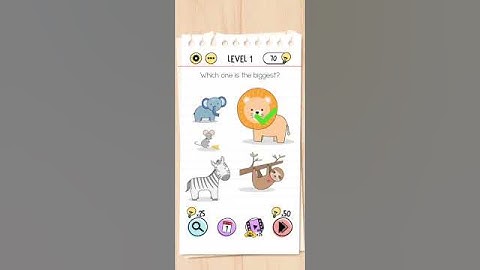 Brain Test: Tricky Puzzles 🔥 Level 1 🤢  Gameplay Walkthrough 🎯 #braintest #trickypuzzles