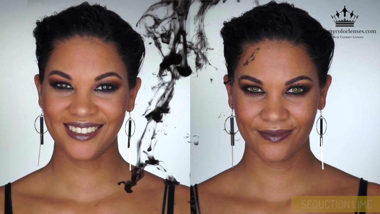 Lenti di colore verde Obsession Paris Seduction Lime - Mycolorlenses.com