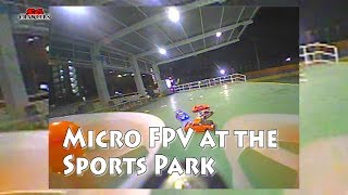 Night Practice At The Sports Park