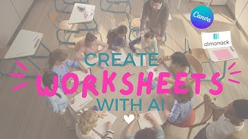Create Worksheets with AI #aiforteachers #ai4teachers #innovativeeducation  #canva