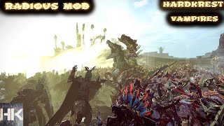 Total War Warhammer 2 Radious mod - прохождение - Vampires - Very Hard =59= Врата южных земель