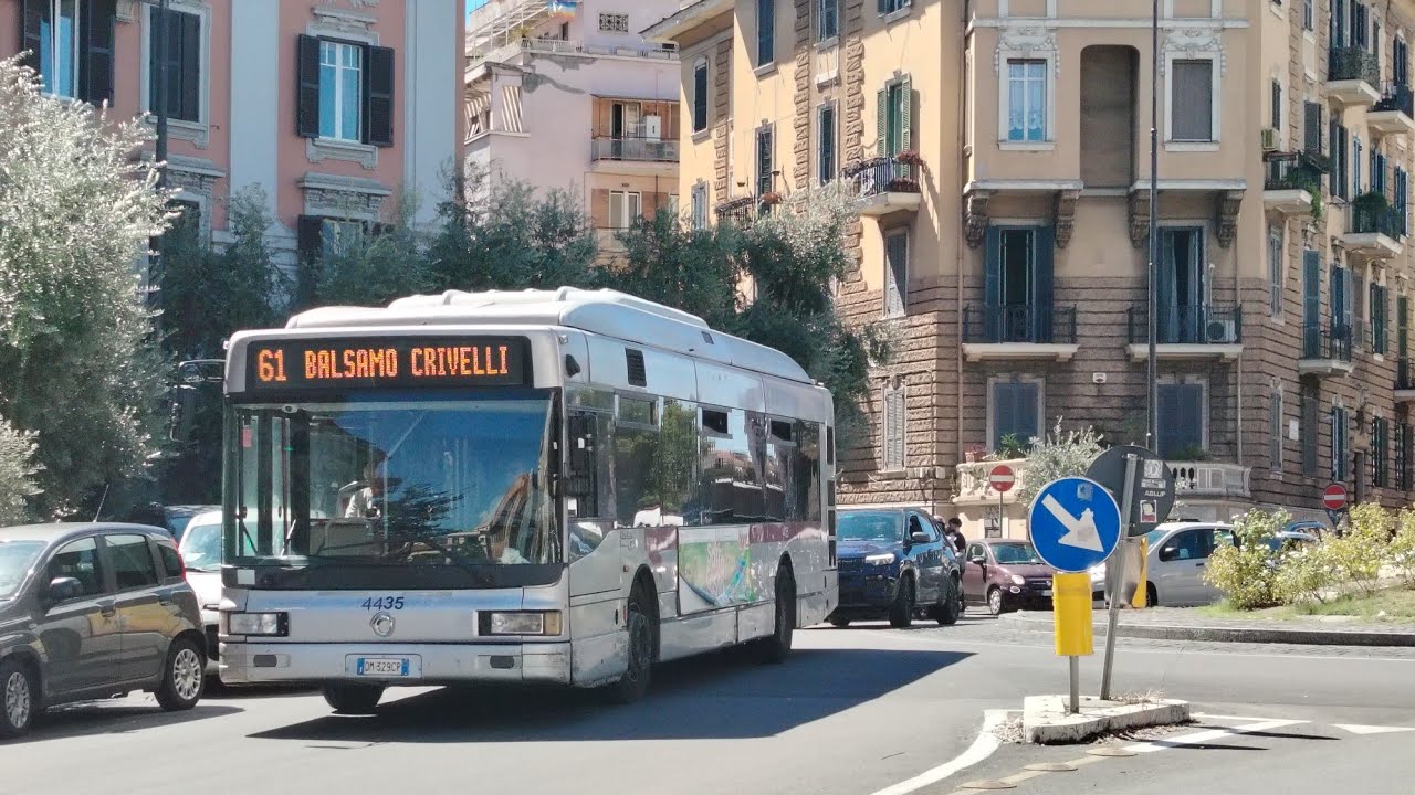 irisbus cityclass cursor CNG Mat 4372 di atac roma in servizio sulla ...