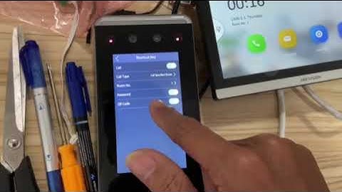Hướng dẫn khai báo face ID hikvision làm chuông cửa video phone