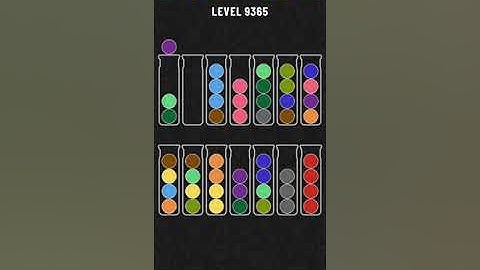 Ball Sort Puzzle Level 9365