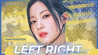 [AI COVER]  LEFT RIGHT  x  BABYMONSTER  |  org. by XG