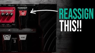 How To Unlock A Secret Extra Pedal On The BOSS RC-300 - Tutorial