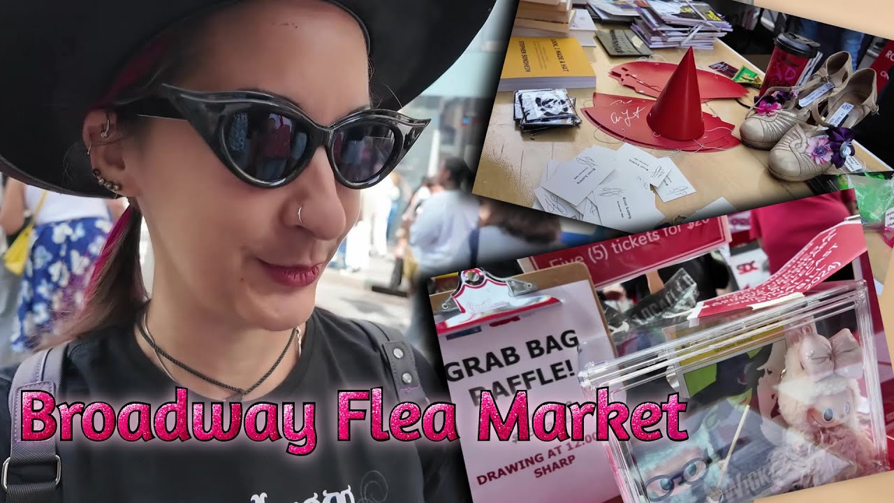 Блошиный рынок на Бродвее 2025 | Коллекционные предметы, аукционы и автографы Таймс-сквер