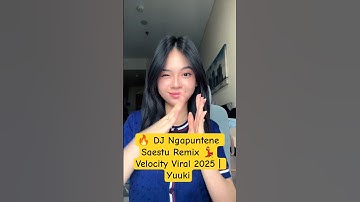 DJ Ngapuntene Saestu Remix 🔥 Dance Velocity TikTok Viral 2025 | Yuuki #dancetutor #djremix #shorts