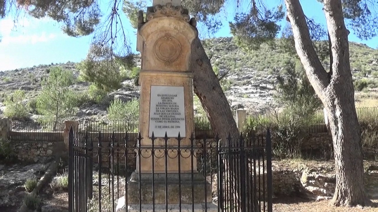 LUGAR DE APARICIÓN DE LA VIRGEN DE LAS VIRTUDES  Villena